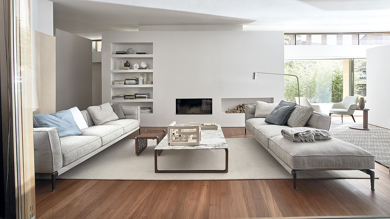 Flexform Sofas und Fauteuils