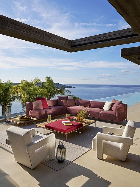 Cassina Utrecht Outdoor Armchairs